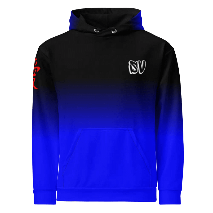 STRAIGHT VIBIN NEON COLOR FADE STYLE SHUKAKU + GAARA HOODIE product image (1)