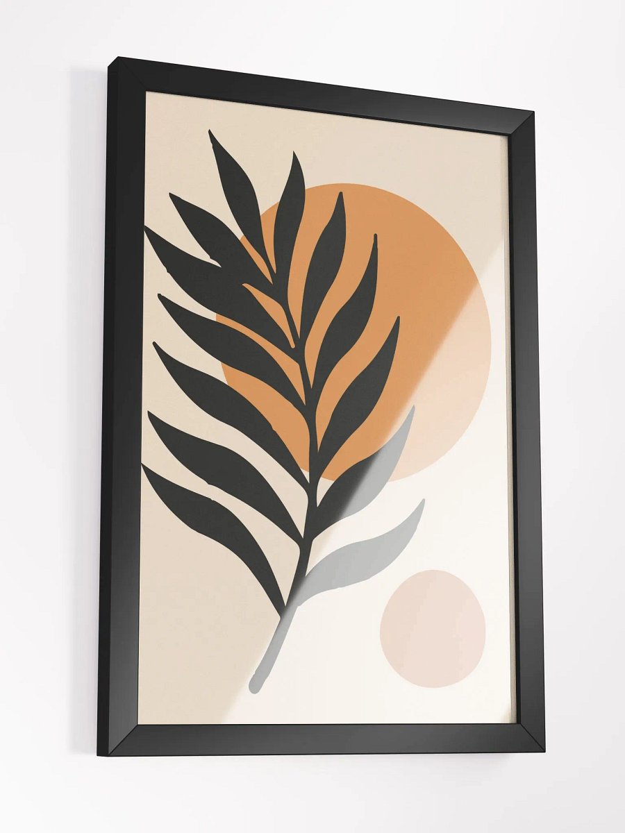 Abstract Leafy Branch Matte Poster product image (13)