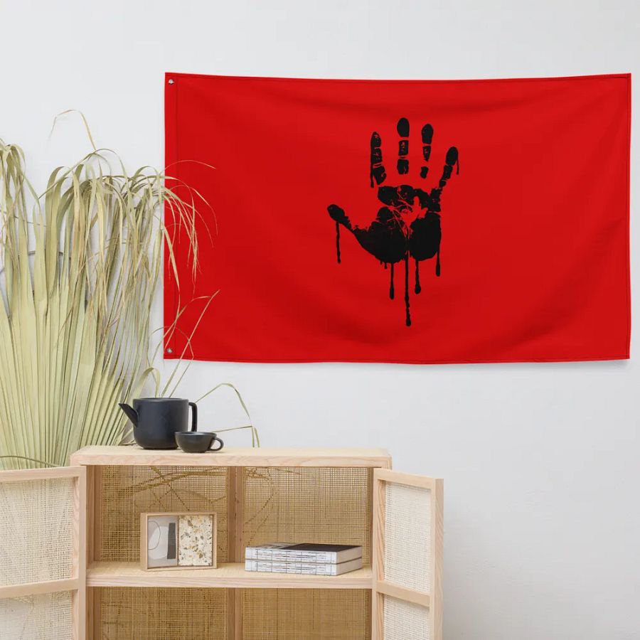 Dark As Midnight Flag product image (7)