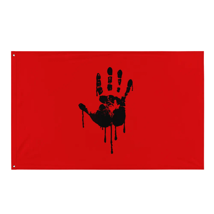 Dark As Midnight Flag product image (1)