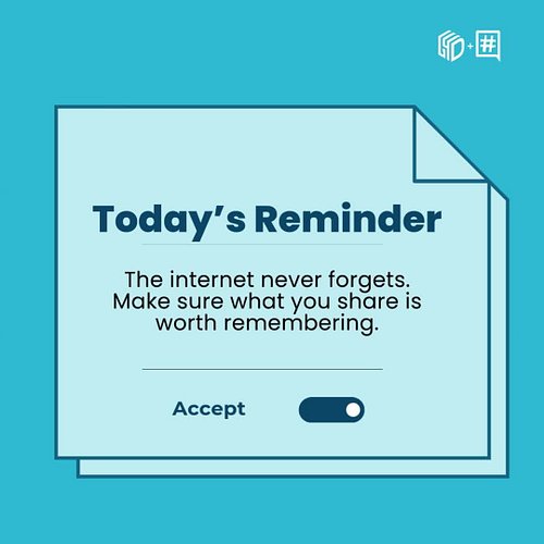 🧠💬 The internet moves FAST—but that doesn’t mean you have to.
Today, take a second to:

 ✅ Protect your privacy
 ✅ Double-che...