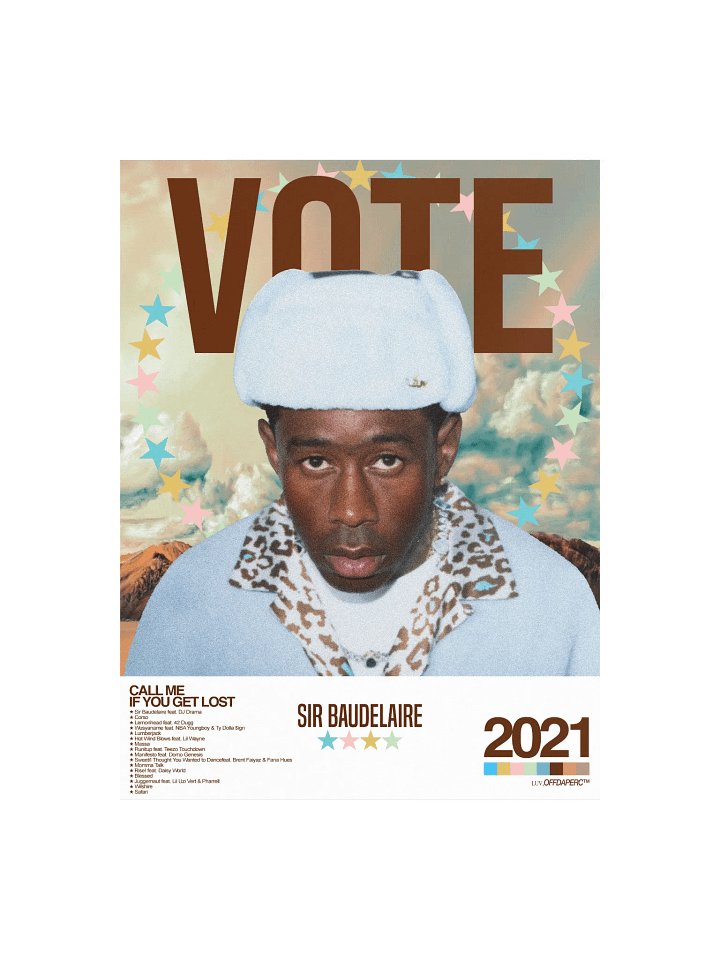 VOTE SIR. BAUDELAIRE product image (1)