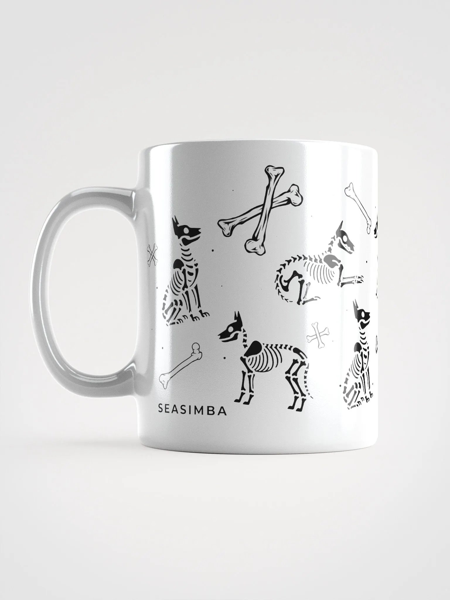 Give A Dog A Bone Mug | White product image (6)