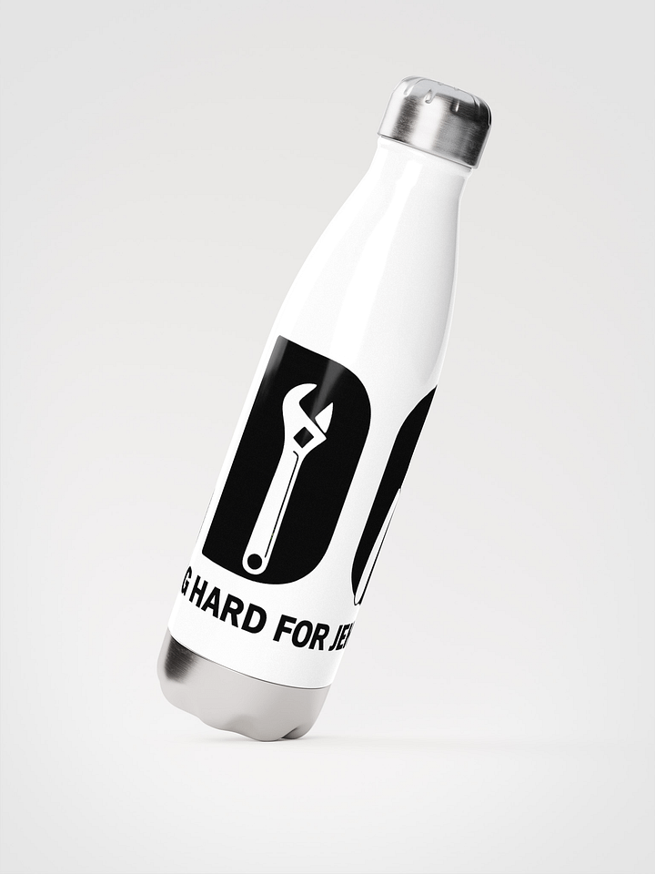 LDC Volunteer Stainless Steel Water Bottle – Working Hard for Jehovah | 17 oz Insulated Flask product image (2)