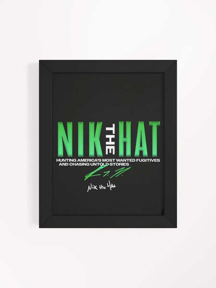 Nik The Hat | Framed Wall Art product image (3)