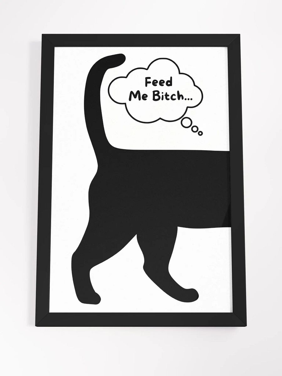Cat Wall Art (Framed) 