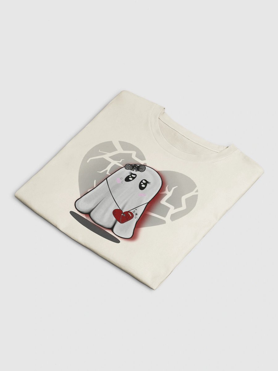 Haunted By You- Sad Ghost Crop Tee product image (6)