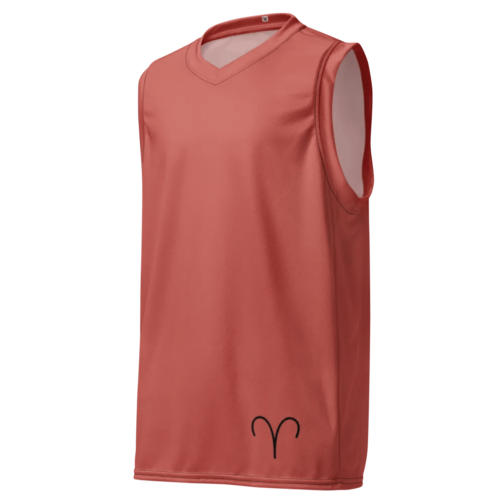 Aries Symbol All-Over Print Basketball Jersey product image (1)