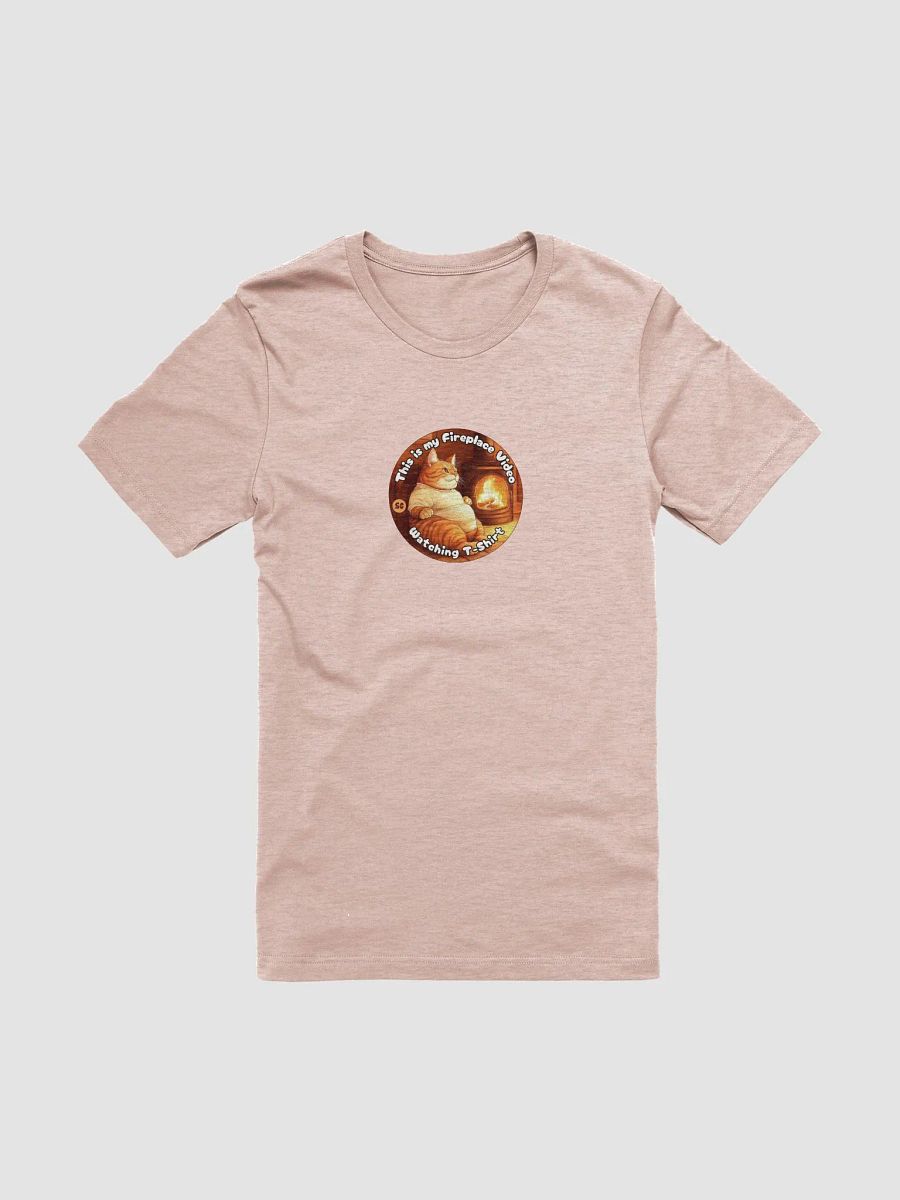Cozy Cat - This is my Fireplace Video Watching T-Shirt | Tee product image (1)