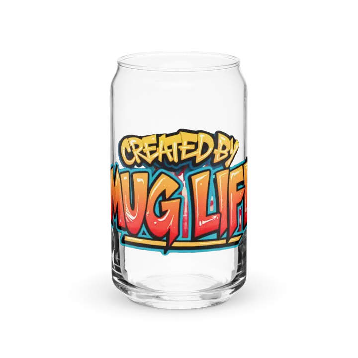 16oz Artistic Can-Shaped Glass product image (1)