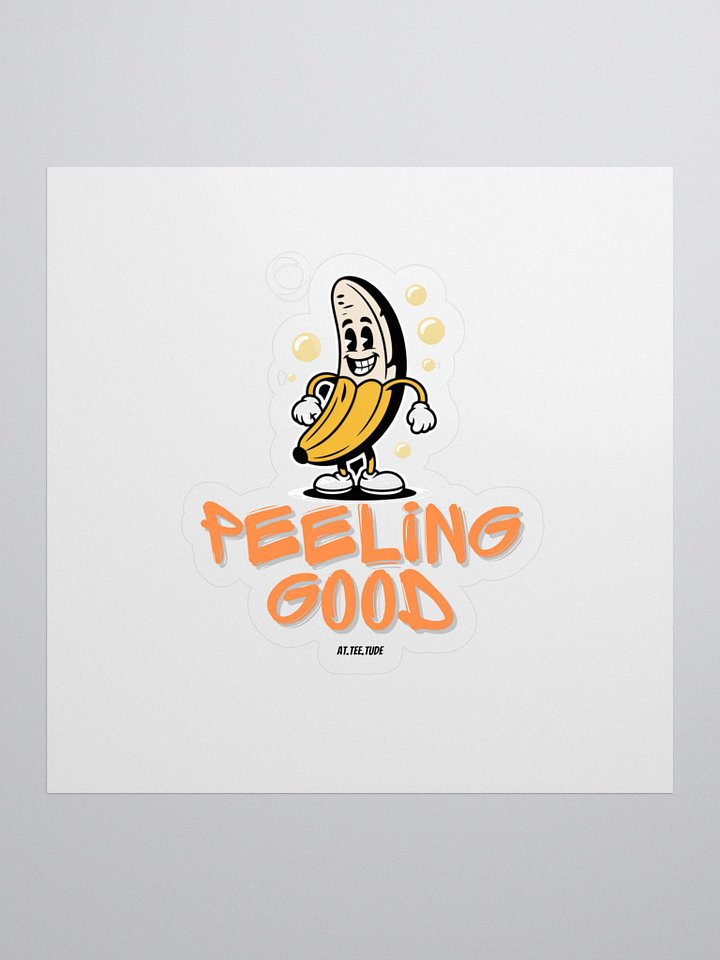Peeling Good Banana Kiss Cut Stickers product image (1)