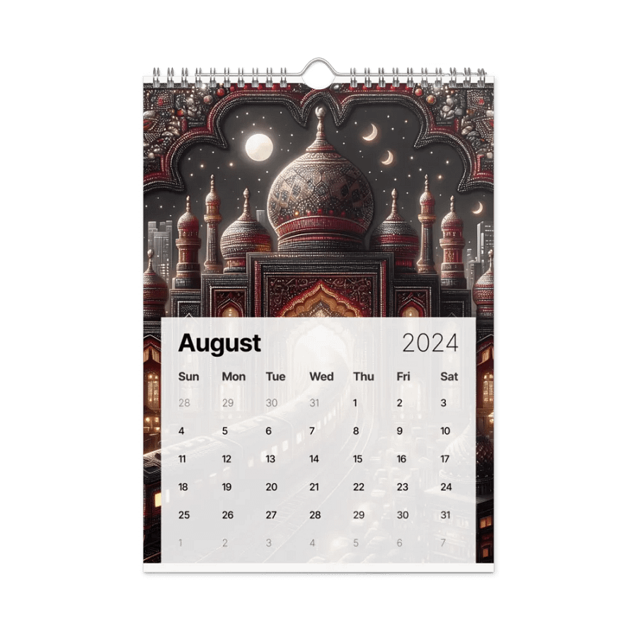 Indian themed calendar product image (3)