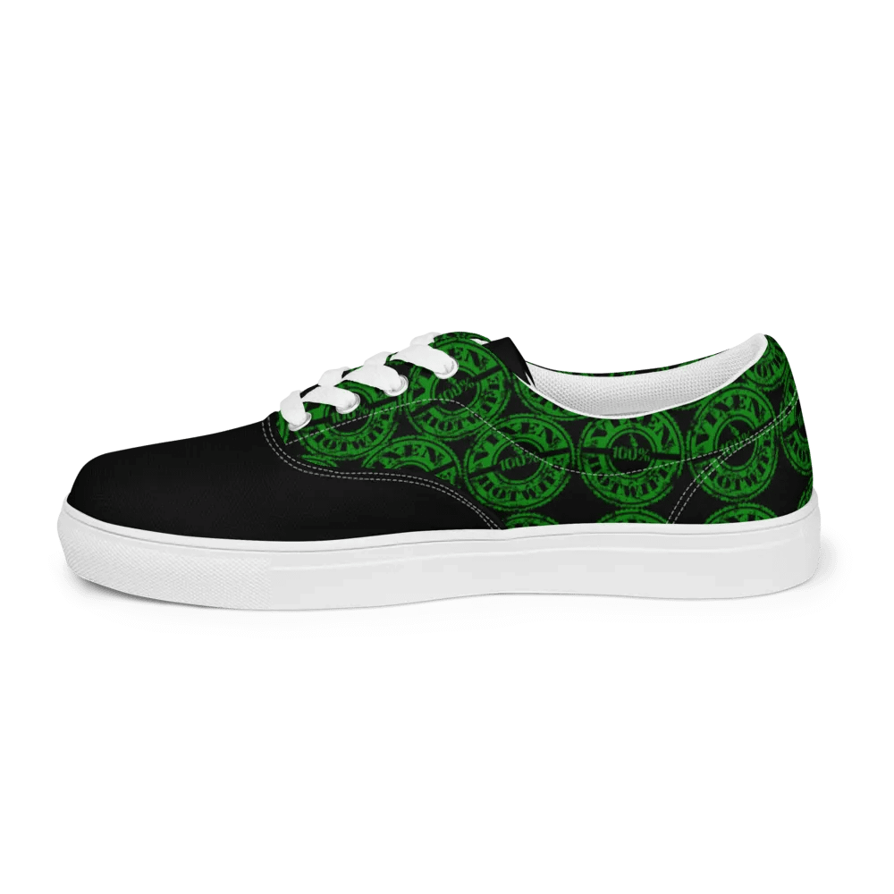 100% Vixen Hotwife lace-up canvas shoes product image (3)