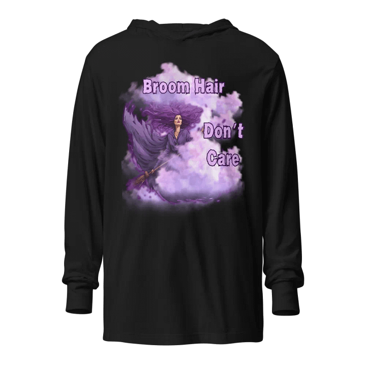 Broom Hair Don't Care hooded tee product image (1)