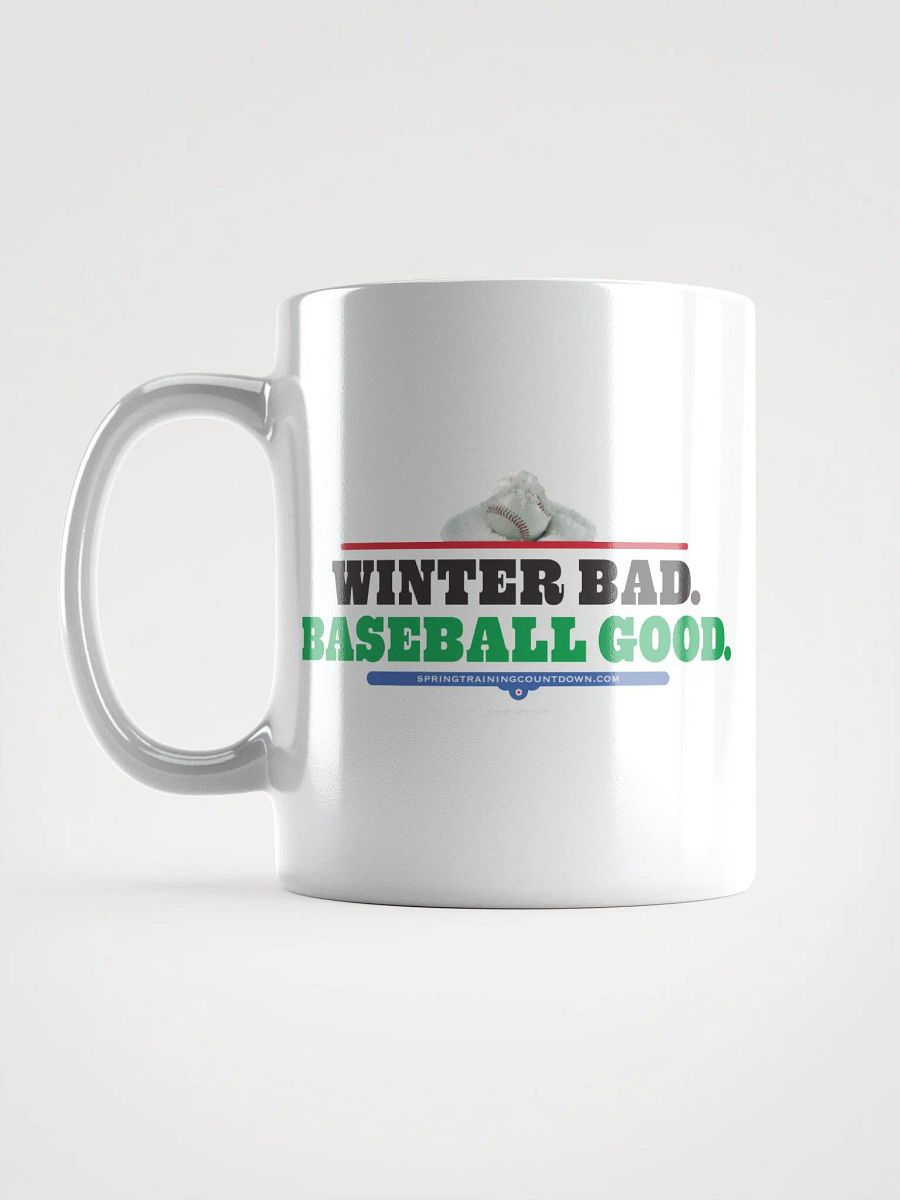 Winter Bad Baseball Good Mug product image (6)