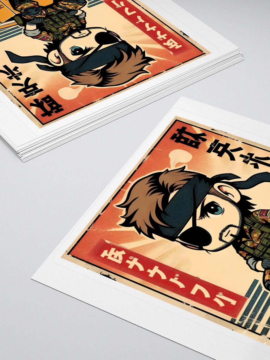 Solid Snake Cardboard Box Sticker product image (4)