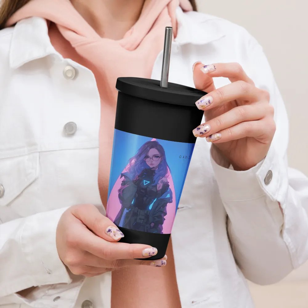 Cyberpunk V.2 Tumbler with a Straw product image (11)