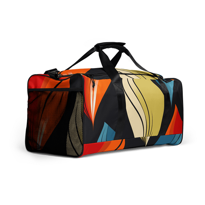 Vibrant Leafy Dreams All-Over Duffle Bag product image (2)