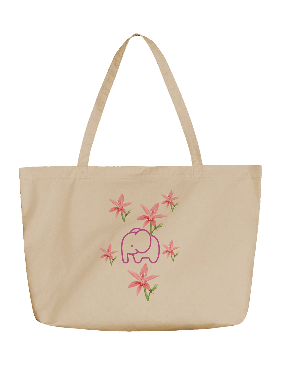 Mom and Baby Set-Ellie & Scarlet River Lily -Econscious Eco-Friendly Tote Bag product image (1)