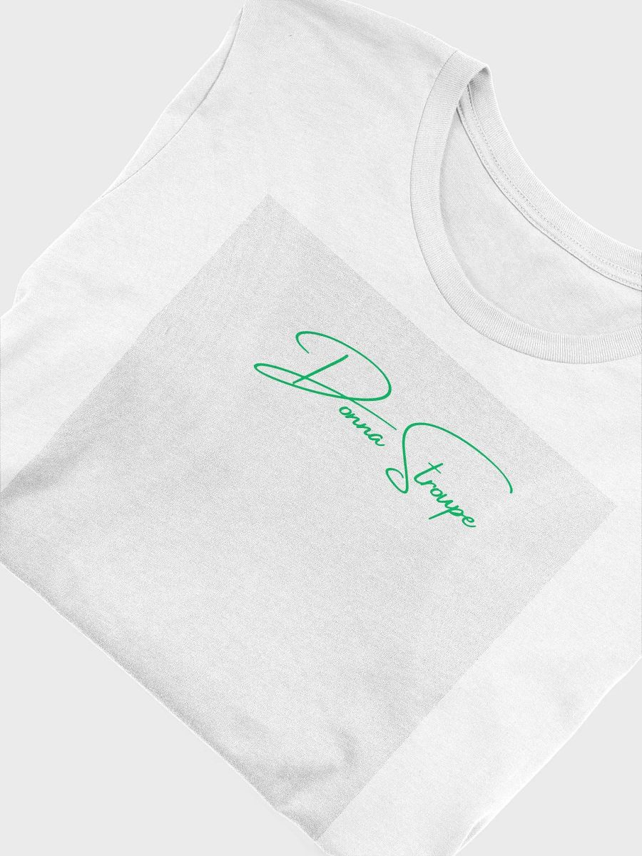 Donna Stroupe Green Cursive Bella+Canvas Supersoft T-Shirt product image (5)