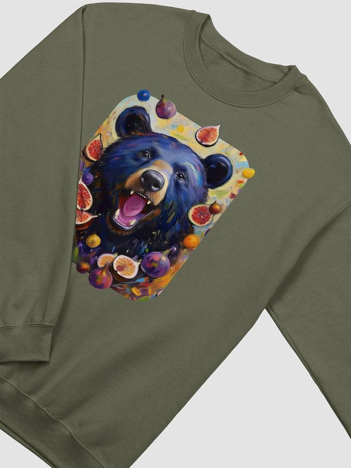 Fig Bear Crewneck Sweatshirt product image (5)