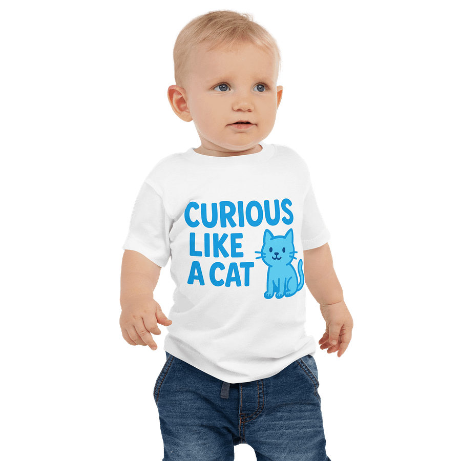 Curious Cat Baby Tee product image (1)