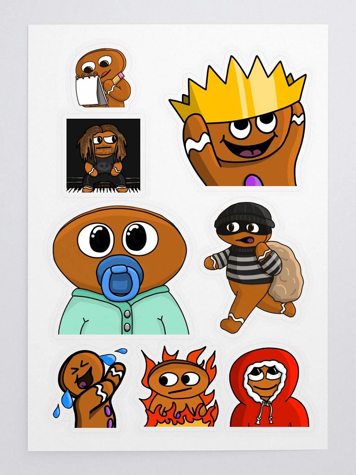 Gumdrop Sticker Sheet product image (1)