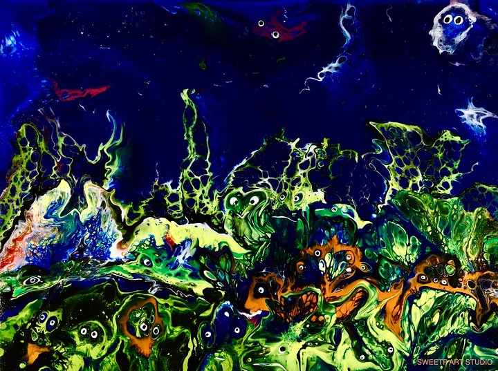 Creatures of Underwater Mayhem | Art Print product image (1)