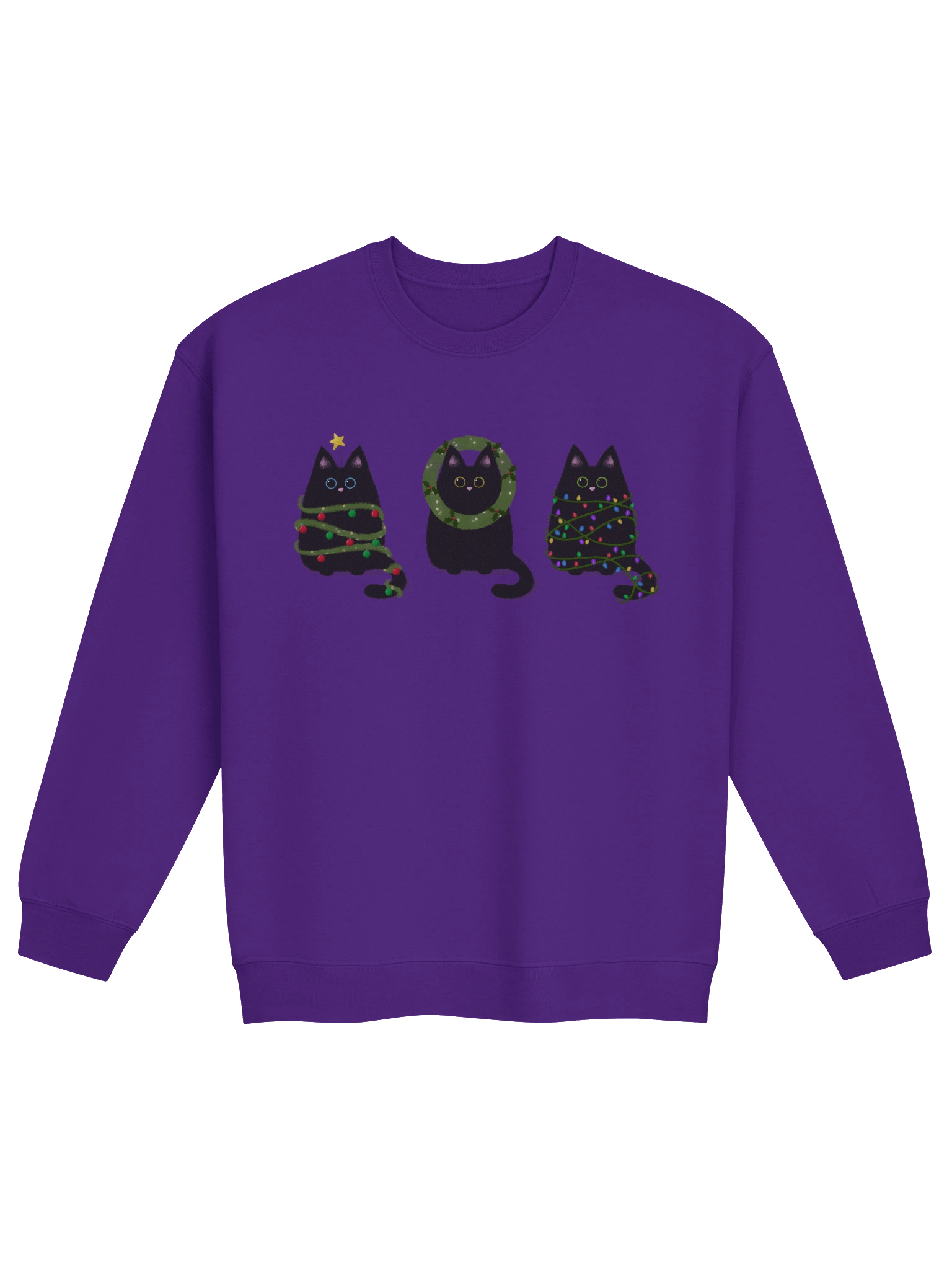 We Three Cats Christmas Jumper product image (13)