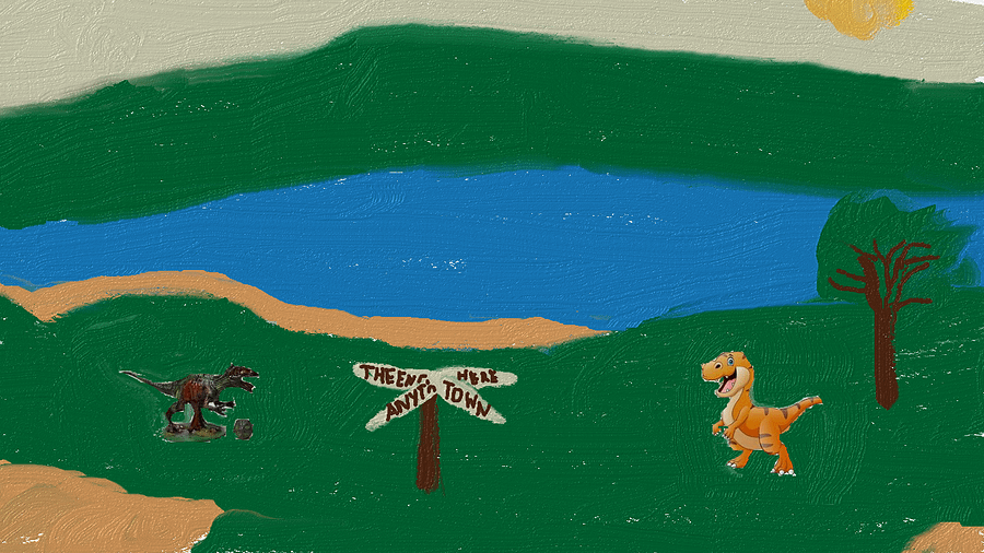 Dinos at the crossways product image (1)