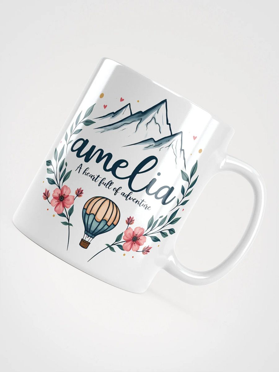 Amelia Mug – A Heart Full of Adventure: Celebrate the Beauty of Personalization product image (4)
