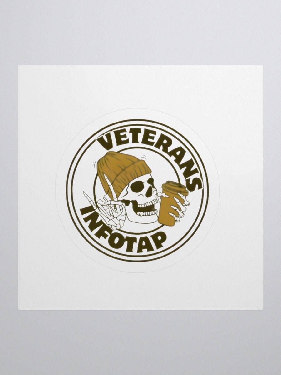 Sticker Coffee with VIT Skeleton product image (1)