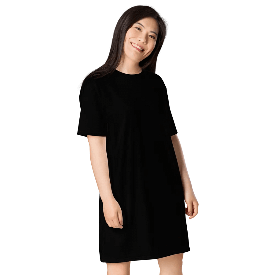 Fight Hard Earn Respect - Black - T-Shirt Dress product image (6)