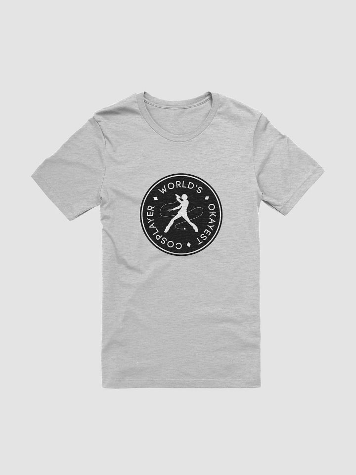 Unisex tee - World's Okayest Cosplayer (pastel) product image (1)