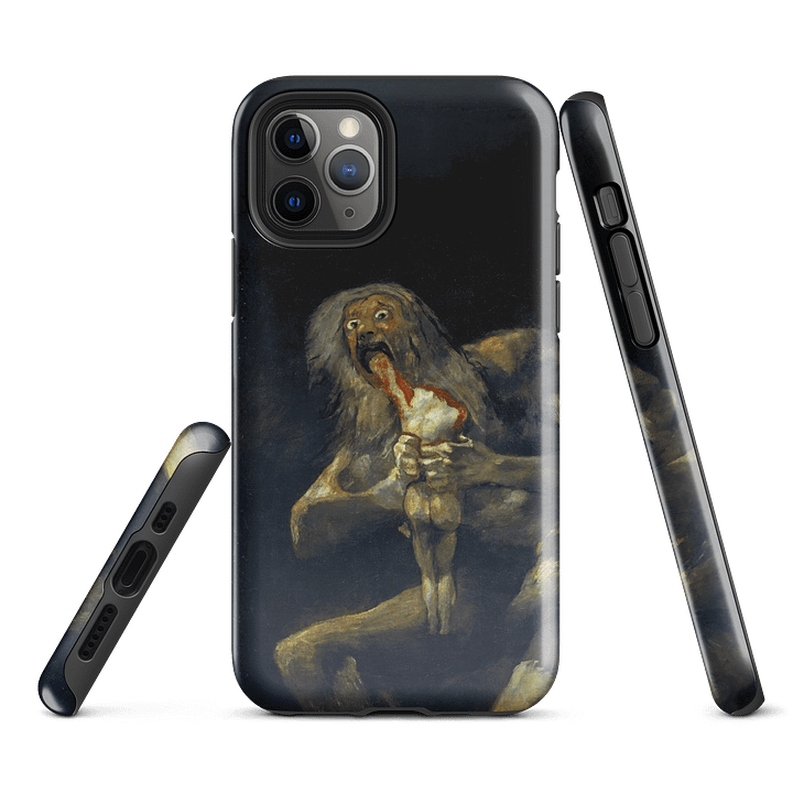 Saturn Devouring His Son iPhone® Tough Case product image (3)