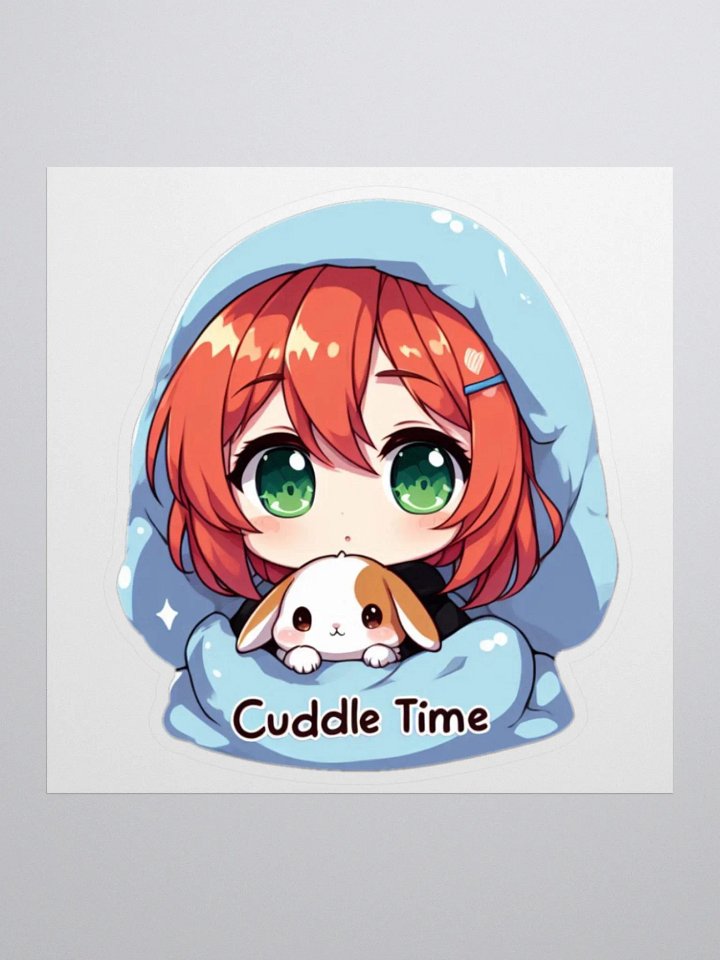 BunnyVA Cuddle Time Sticker product image (1)