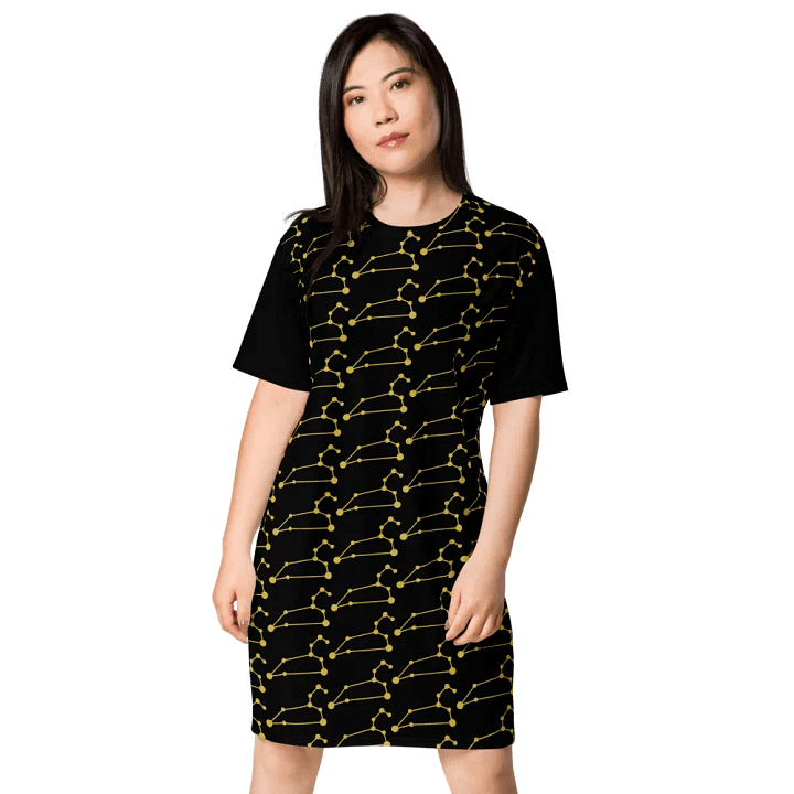 Cosmic Leo Connection T-Shirt Dress product image (1)