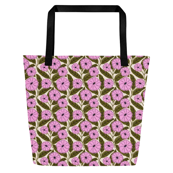 Dipladenia Dreams - Pink and Green - Tote Bag product image (2)