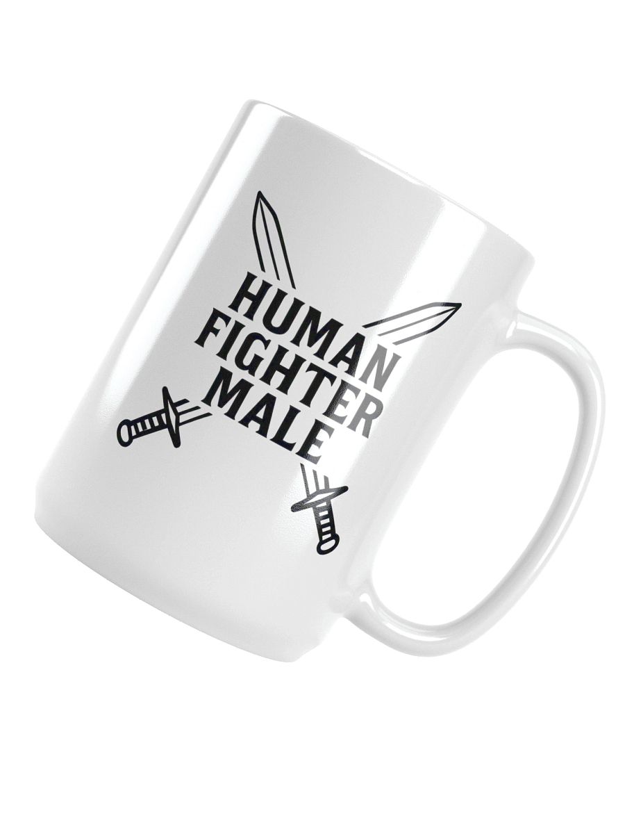 Human, Fighter, Mug product image (4)