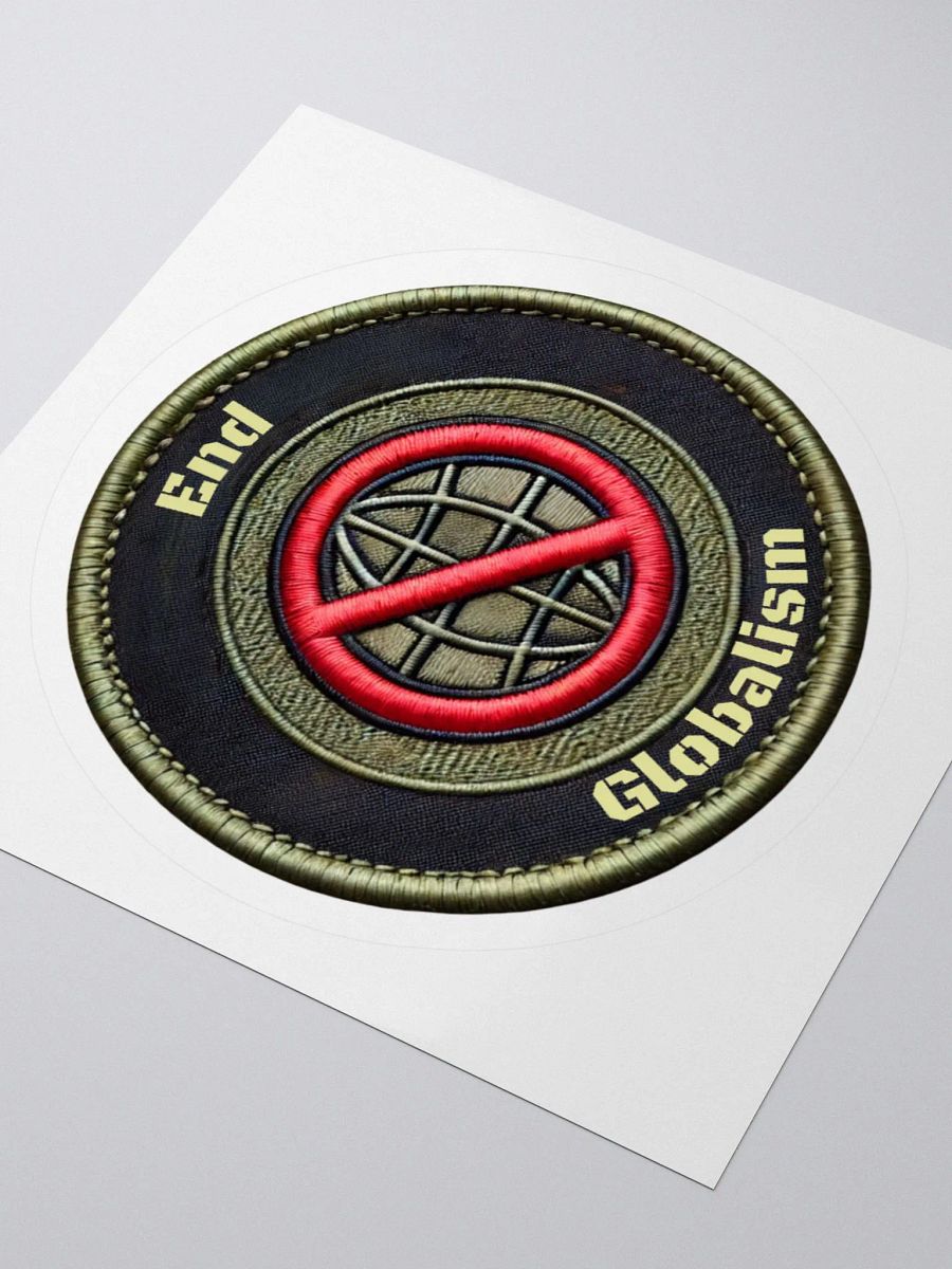 End Globalism Sticker product image (3)