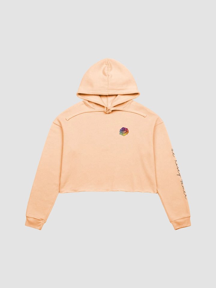 PRIDE Crop Hoodie product image (1)