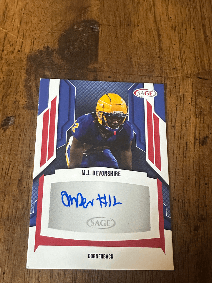 Autographed MJ Devonshire product image (1)