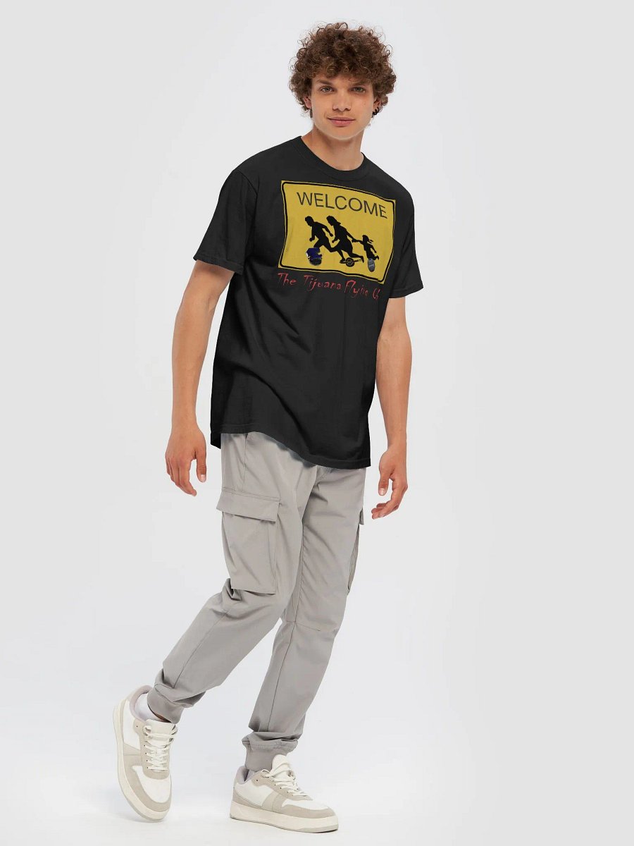 Welcome No Borders EUC One Wheel T-Shirt product image (60)