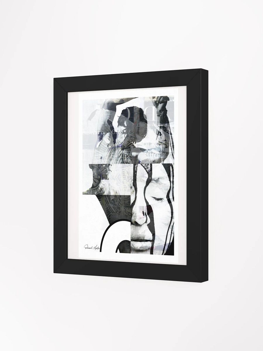 'Intrigue' by Edward Martin : Mixed Media Collage Print product image (3)