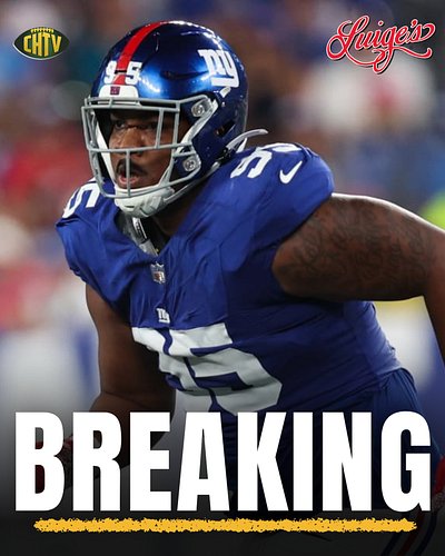 🧀 The Packers have signed DL Jordon Riley off the Giants practice squad. 

He’ll be the Wyatt replacement for the remainder o...