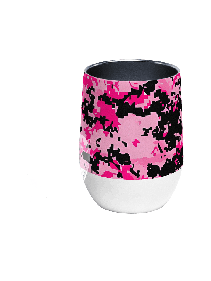 Pixel Pink Wine Tumbler product image (2)