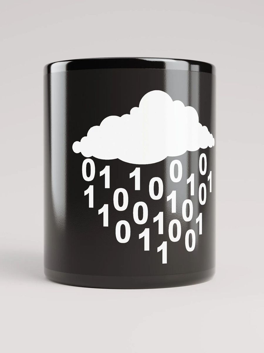Binary Cloud - Digital Rain Mug product image (10)