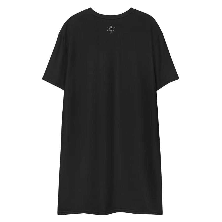 Big Mama Oversized T-Shirt Dress | Black Graphic Tee product image (9)