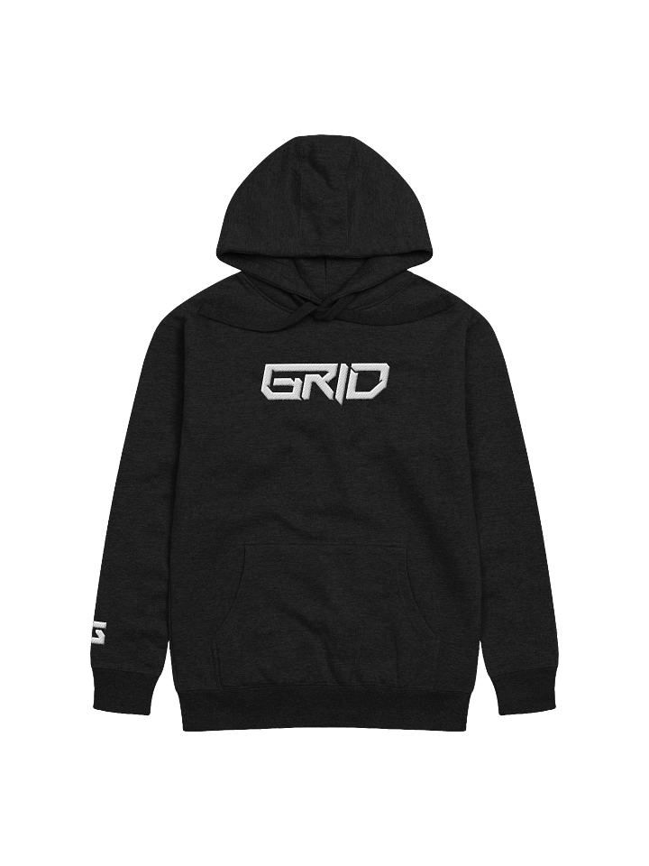 Grid Hoodie - Black product image (1)