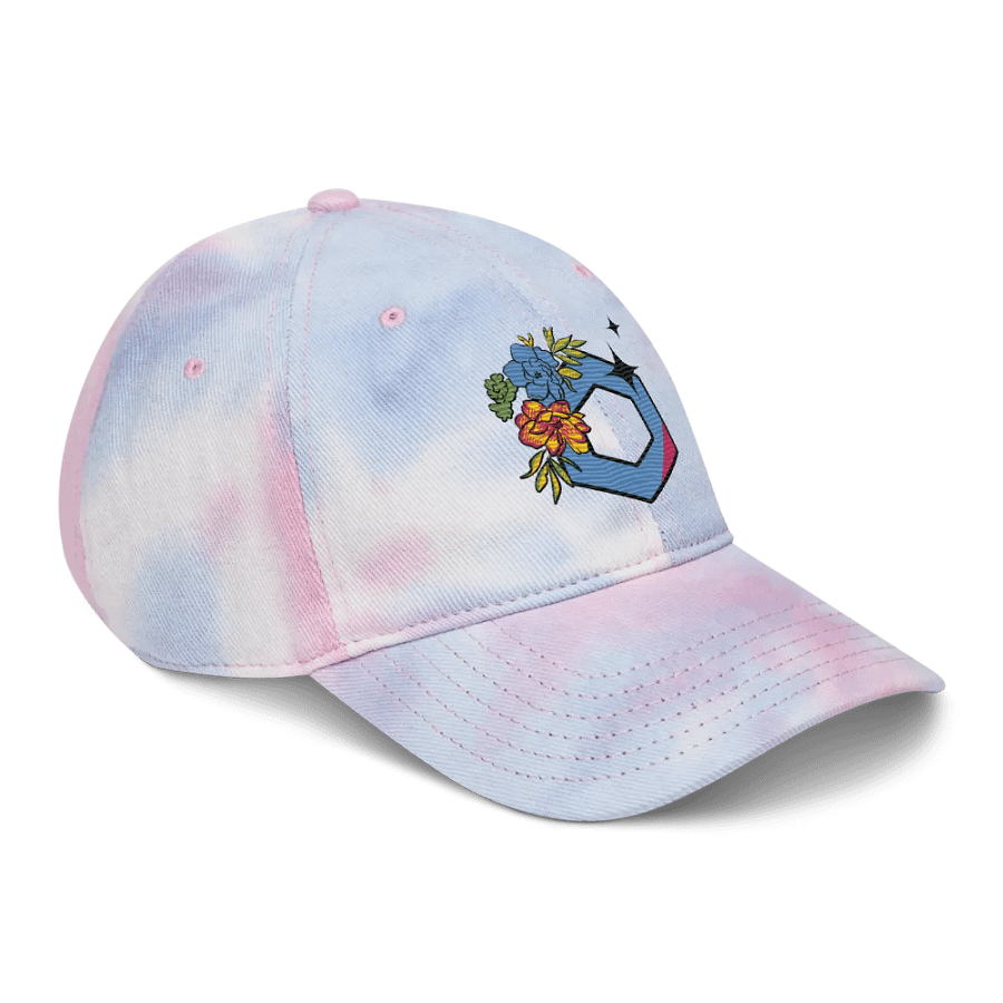 Floral Shine | Tie Dye Dad Hat product image (6)